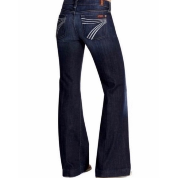 7 For All Mankind Denim - 7 for all mankind dojo flare 29" inseam